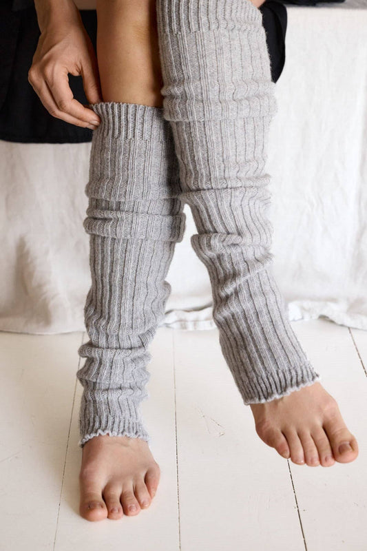 Benvärmare i mjuk ull