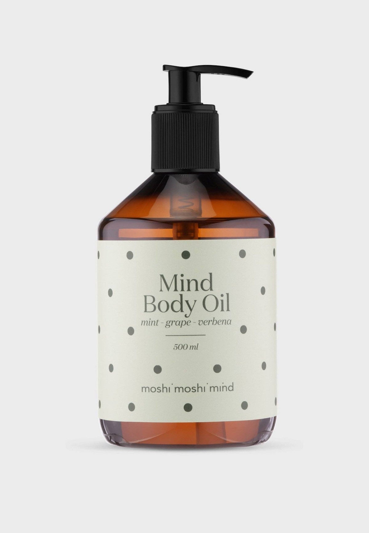Body Oil med doft av druva, verbena och mynta