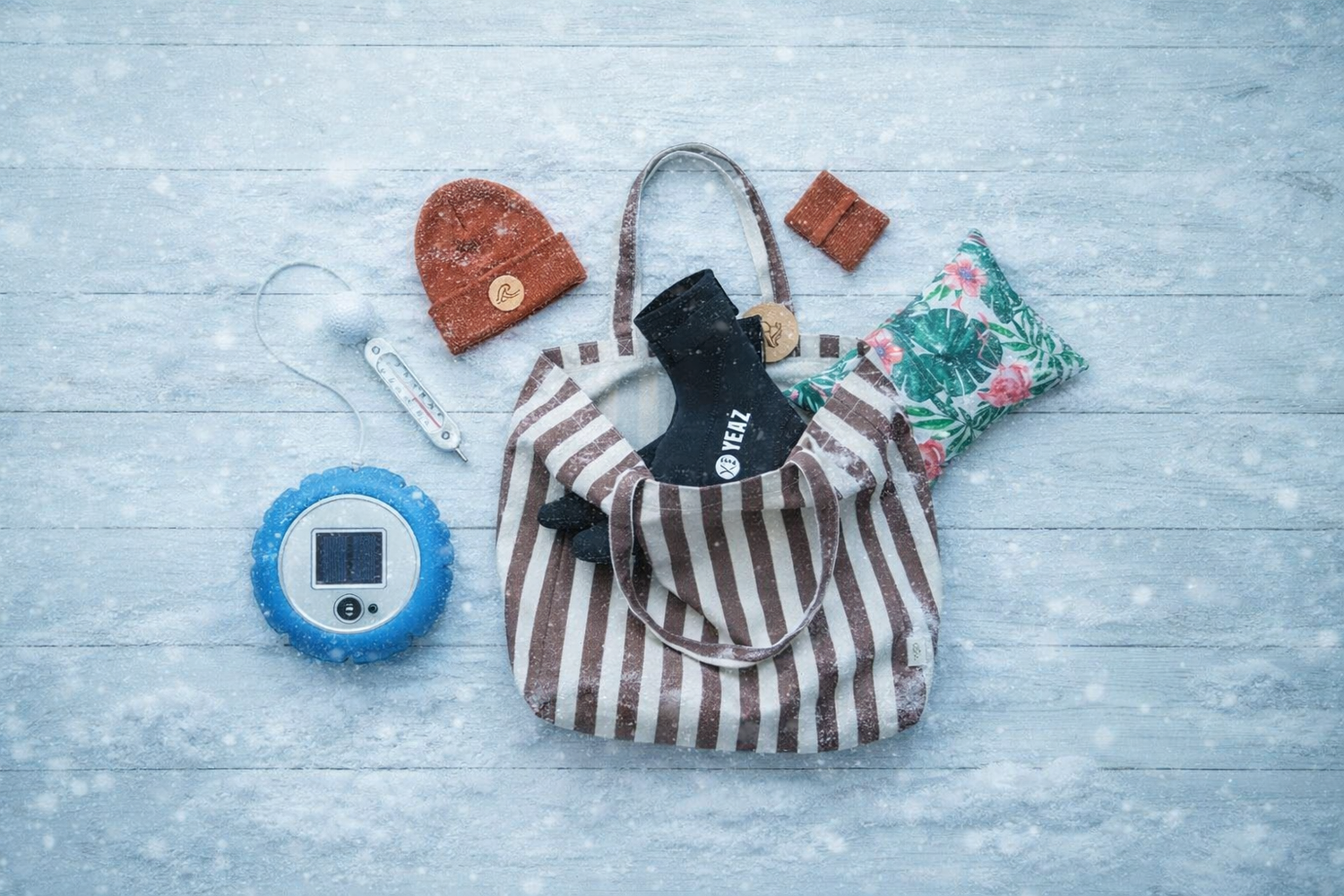 Tillbehör för vinterbadet