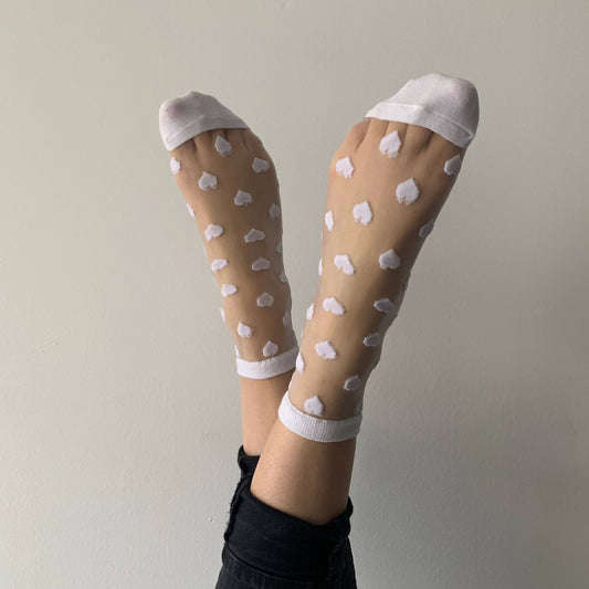 Laure – Ankelsockor med hjärtan