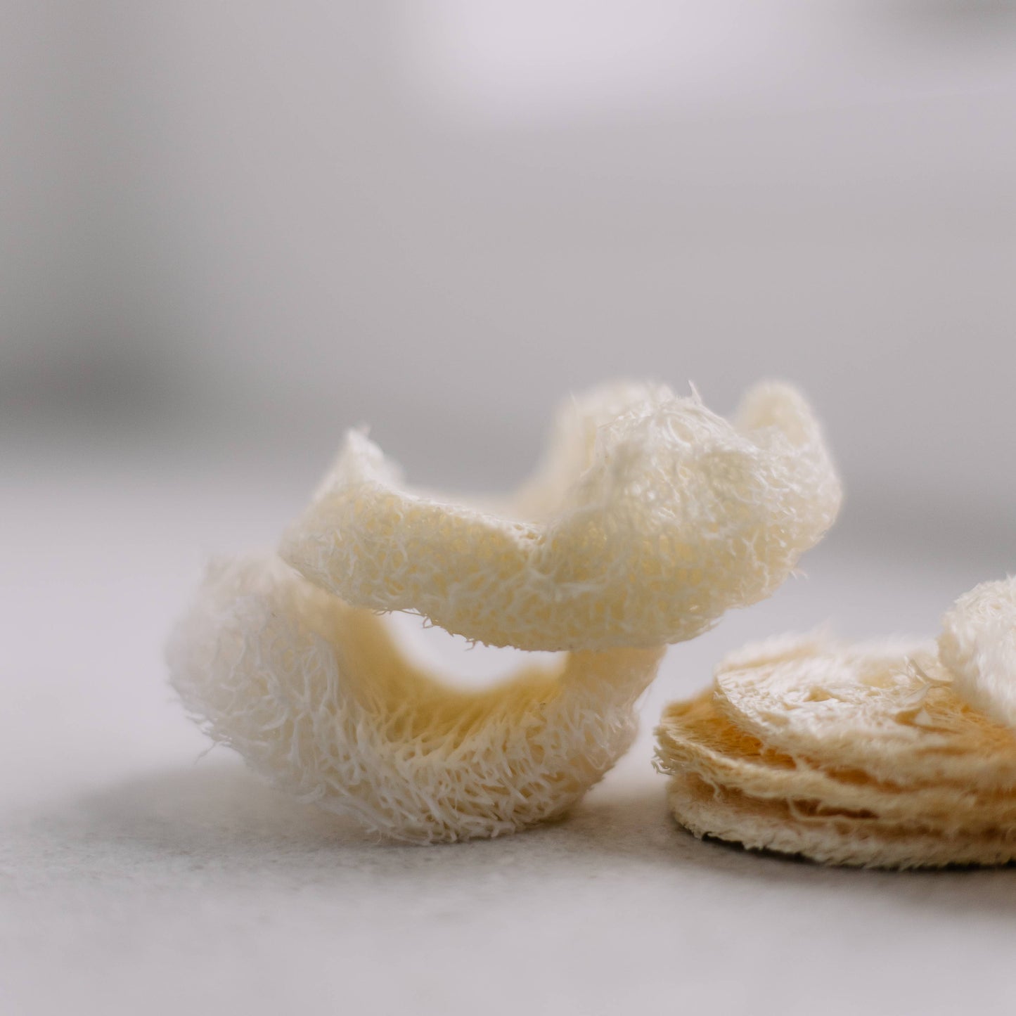 Loofah-peelingpads för ansiktet 5-pack