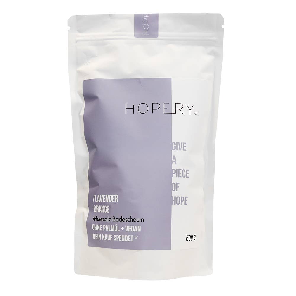 Hopery – Badskum Lavendel & Apelsin