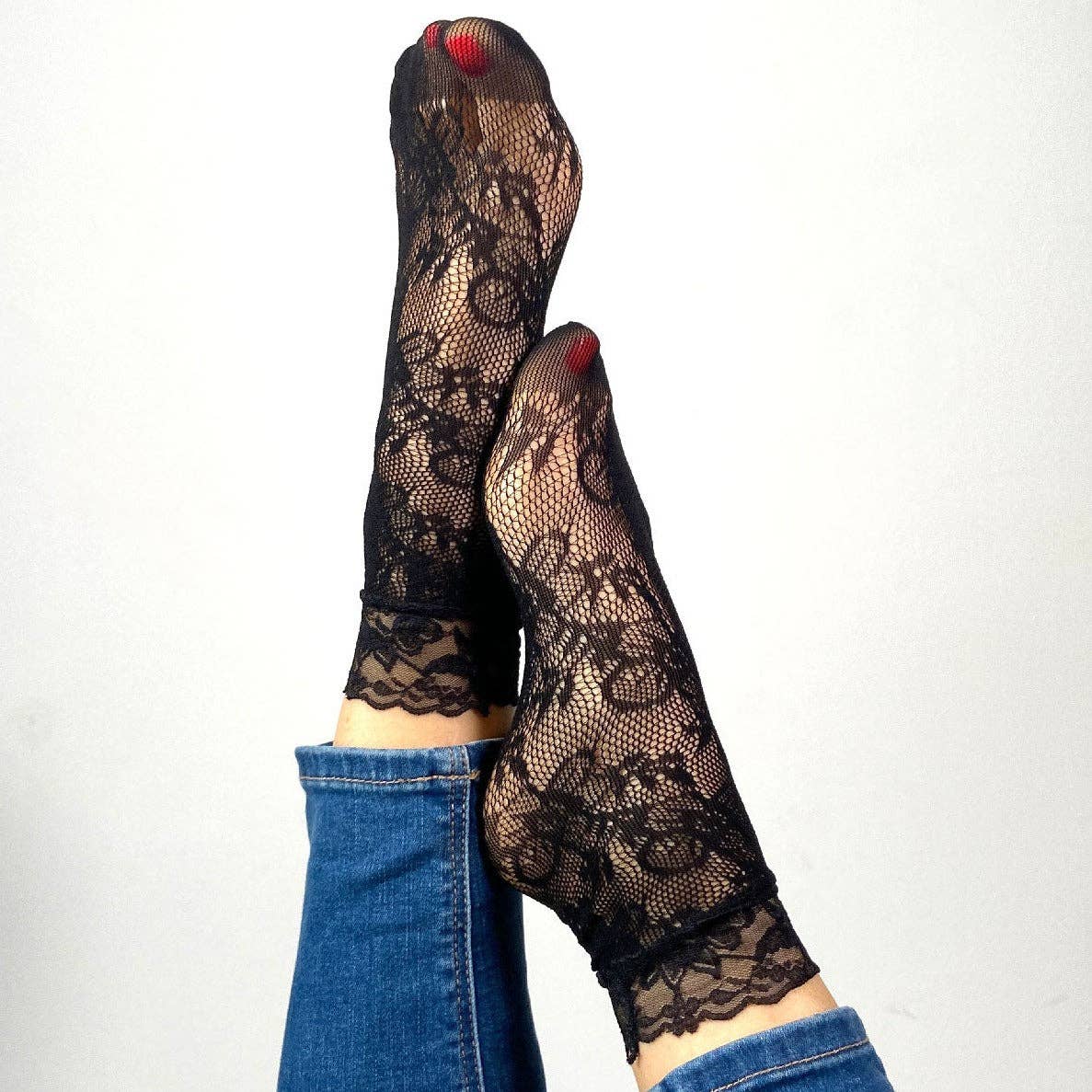 Sockette Audrey - Set med 3 par strumpor