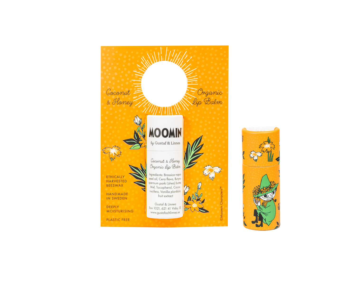 Läppbalsam Kokos & Honung - Moomin by G&L