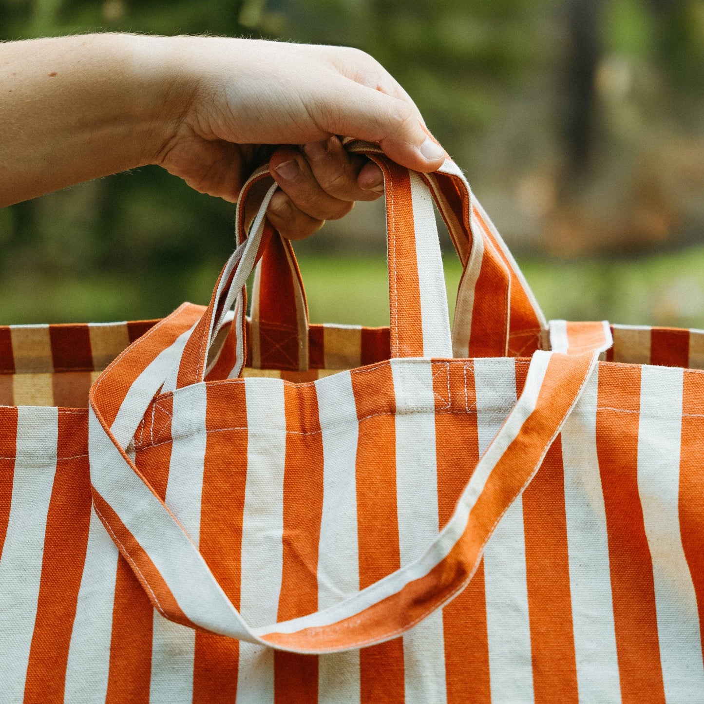 Randig Tygkasse Original - OMOM