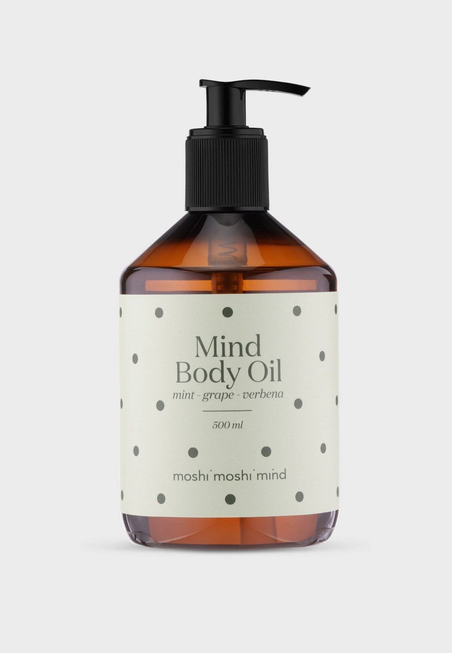 Body Oil med doft av druva, verbena och mynta