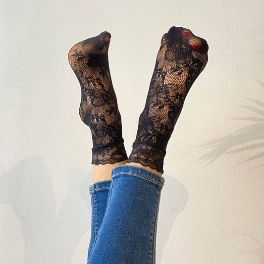 Sockette Audrey - Set med 3 par strumpor