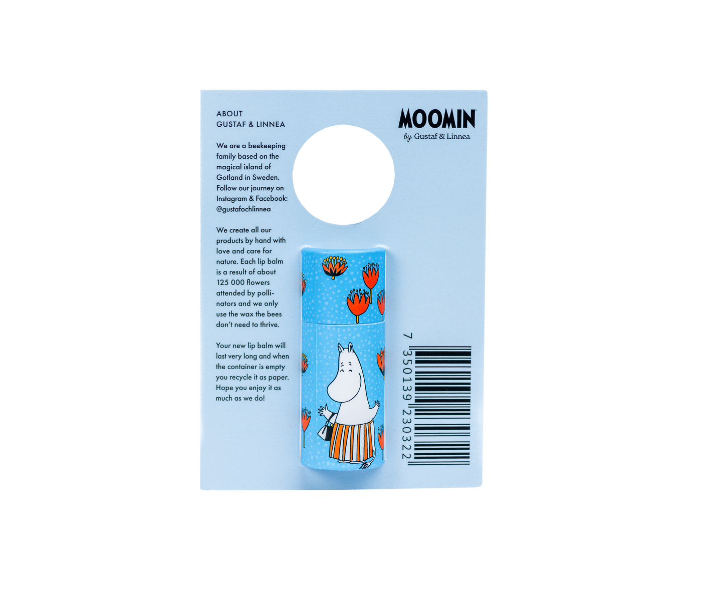 Läppbalsam Bivax med Honung - Moomin by G&L
