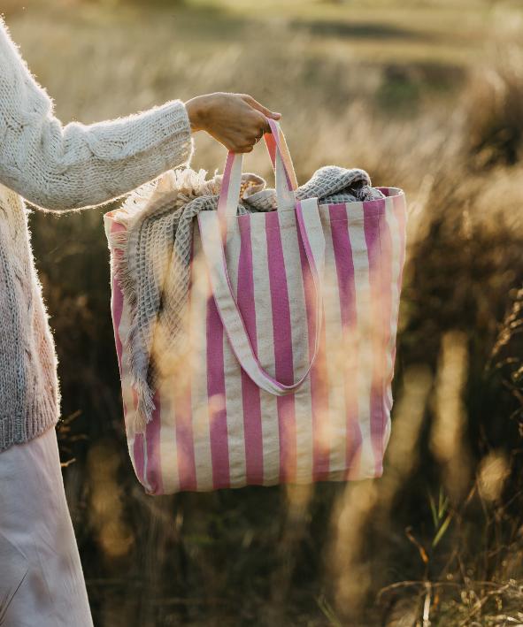 Randig Tygkasse Original - OMOM